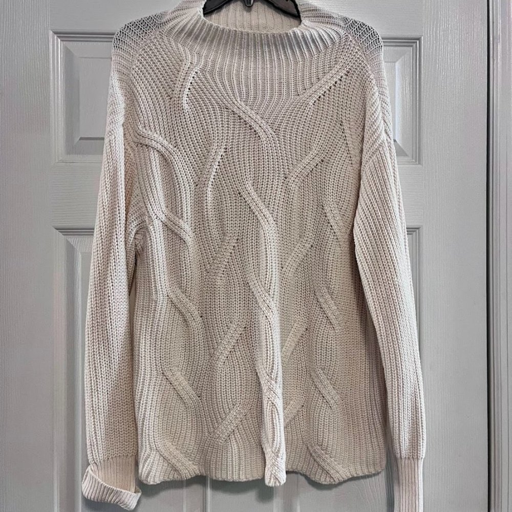 LOFT mock neck sweater